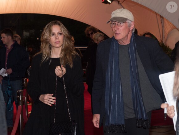 Alejandra Silva et Richard Gere lors de la projection du film 'It Takes A Lunatic' à l'occasion du Tribeca Film Festival à New York, le 3 mai 2019.