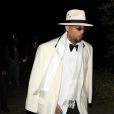 Chris Brown déguisé pour la soirée Halloween de Justin Combs à Beverly Hills, le 31 octobre 2018.