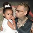 Chris Brown et sa fille Royalty - Première du documentaire 'Chris Brown: Welcome To My Life' au cinéma Regal à Los Angeles le 6 juin 2017.
