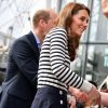 Le prince William, duc de Cambridge, et Kate Catherine Middleton, duchesse de Cambridge, au lancement de la King's Cup, une régate qui se déroulera au mois d'août sur l'île de Wight, à Londres. Le 7 mai 2019.