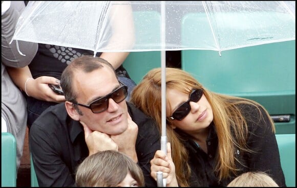Frédéric Mazé et Séverine Ferrer - Roland Garros, le 26 mai 2010.