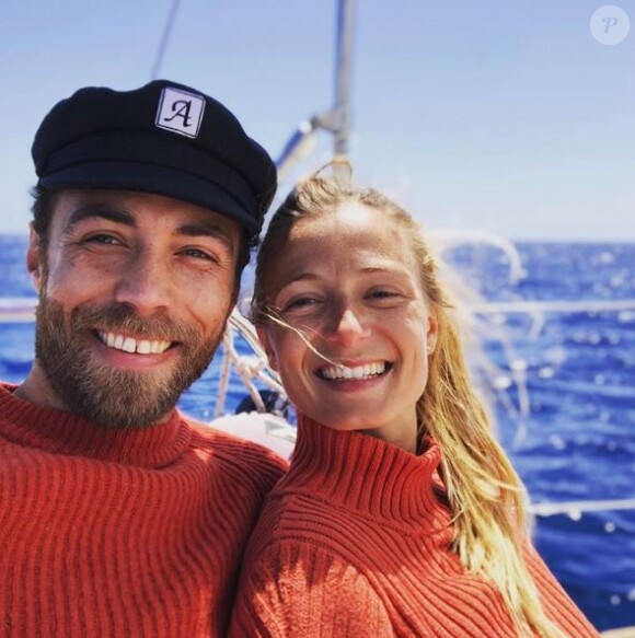 James Middleton publie pour la première fois une photo avec sa compagne Alizee Thevenet sur Instagram le 7 mai 2019.