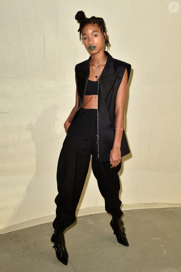 Willow Smith - Défilé Louis Vuitton, collection croisière 2020 au TWA Flight Center, à l'aéroport JFK. New York, le 8 mai 2019.