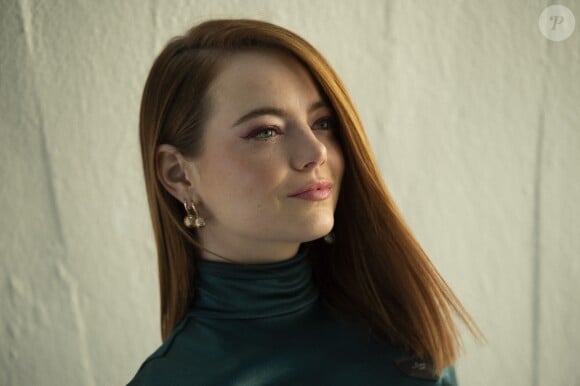 Emma Stone - Défilé Louis Vuitton, collection croisière 2020 au TWA Flight Center, à l'aéroport JFK. New York, le 8 mai 2019.