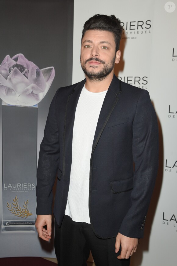 Kev Adams (Laurier jeunesse pour "Le monde selon Kev") - 24ème cérémonie des Lauriers de l'Audiovisuel au théâtre Marigny à Paris, le 11 février 2019. © Coadic Guirec/Bestimage