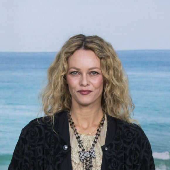 Vanessa Paradis - Photocall du défilé Chanel Collection Prêt-à-Porter Printemps/Eté 2019 lors de la Fashion Week au Grand Palais à Paris le 2 octobre 2018. © Olivier Borde/Bestimage