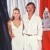 Vanessa Paradis et son père André à Saint-Tropez en 1988.