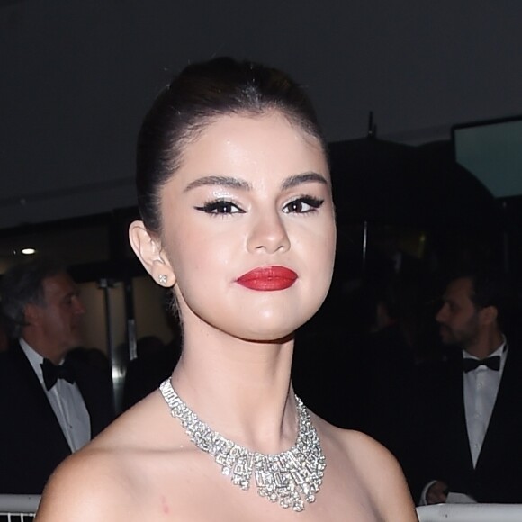 Selena Gomez arrive au dîner d'ouverture du 72ème Festival International du Film de Cannes, le 14 mai 2019.