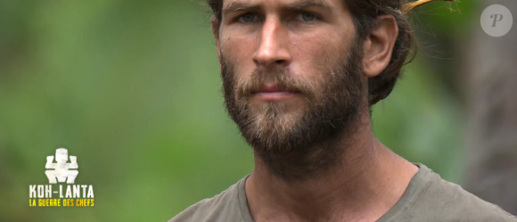 Nicolas dans "Koh-Lanta, la guerre des chefs" (TF1), le 17 mai 2019.