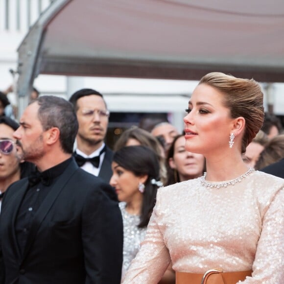 Amber Heard - Montée des marches du film "Les Misérables" lors du 72ème Festival International du Film de Cannes. Le 15 mai 2019 © Borde / Bestimage