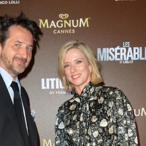 Exclusif - Edouard Baer et Léa Drucker lors de l'after-party Magnum du film "Les Miséblables" et du film "Litigante" dans une villa lors du 72ème Festival International du Film de Cannes, France, le 15 mai 2019. © Veeren/Bestimage