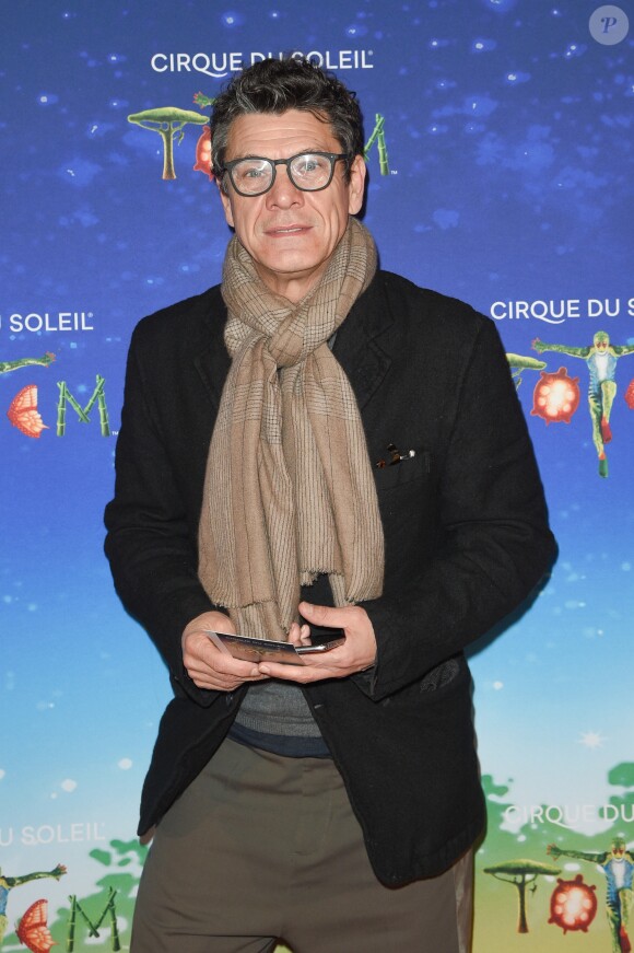 Marc Lavoine lors de la première du spectacle "Totem" du Cirque du Soleil au parc de Bagatelle à Paris, France, le 30 octobre 2018. © Coadic Guirec/Bestimage