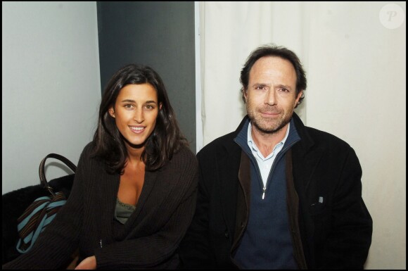 Pauline Lévêque et Marc Levy - Soirée à Paris le 16 mars 2006.