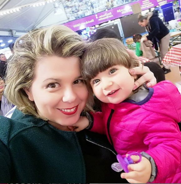 Cindy Lopes et sa fille Stella - Instagram, 6 avril 2019