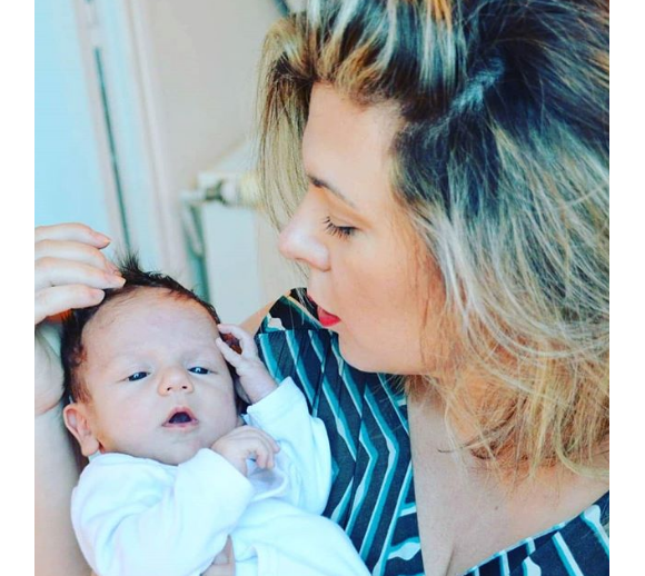 Cindy Lopes et son fils Raphaël - Instagram, 22 avril 2019