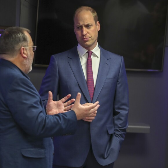 Le prince William, duc de Cambridge, assiste au lancement d'une nouvelle campagne sur la santé mentale au stade de Wembley à Londres, Royaume Uni, le 15 mai 2019.