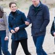 Catherine Kate Middleton, duchesse de Cambridge, le prince William, duc de Cambridge en visite à Caernarfon et sur la plage de Newborough au Pays de Galles le 8 mai 2019.