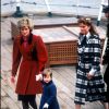 Diana, le prince William et Sarah Ferguson en 1986.