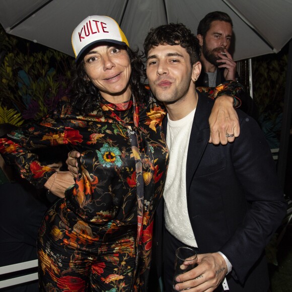 Exclusif - Sandra Sisley et Xavier Dolan - En ce cinquième jour de la 72ème édition du Festival de Cannes, la Suite Sandra & Co by Sandra Sisley a donné un énième rendez-vous au beau monde de Croisette. Malgré un temps pluvieux, Sandra Sisley a su faire rayonner cette journée et enflammer la soirée sur la terrasse de la Suite. En ce samedi, le rooftop de la suite a eu le plaisir d'accueillir de nombreux réalisateurs, producteurs, et acteurs de films. Parmi eux, on compte l'équipe du film " Give me Liberty " avec le réalisateur K. Mikhanovsky, l'acteur C. Galust et Lauren dites " Lolo " Spencer. La réalisatrice M. Meddour est revenue dans la suite de Sandra & Co, pour la deuxième fois afin de rencontrer des  journalistes internationaux. Les talents du film " La Cordillera de Los Suenos " étaient également sur place, avec le réalisateur chilien, P. Guzmán. Malgré la pluie Sandra Sisley a enchainé les interviews avec E.Wolinski, Forbes magazine, etc... alors que Tomer était en shooting photo de son coté. Une soirée privée pour le film japonais Family Romance de W. Herzog était organisée sur la terrasse de la Suite Sandra & Co. Toute l'équipe était sur place pour profiter d'un cocktail dinatoire, inspiré de la gastronomie japonaise, en l'honneur du film.  J. Ayache, chanteuse du groupe Superbus, nous a fait le plaisir de mixer pour cette soirée, ainsi que pour l'anniversaire du styliste P. Uter qui a également été célébré hier soir. Durant cette soirée, nous avons eu le plaisir de recevoir S. Guillon et S. Marechal, l'acteur D. Mora, V. Guide, Calogero, H. Charni, L. Fourcade, J. Boudili, G. Constantini, JL Barcelona, C. Ladesou, F. Bel, N. Beausson-Diagne, le réalisateur C. Le Gallo,  l'actrice A. Laffont, la jeune talentueuse L.Khoudri et enfin le célèbre Tommer Sisley, a rejoint sa femme Sandra Sisley. Les invités ont une fois de plus eu la chance d'être inondés de cadeaux des marques Leynat, Loox, Shiseido, Kulte. Tout le monde était ravi en partant. Cannes, le 18 mai 2019. © Pierre Perusseau/Bestimage No Web - Belgique et Suisse Exclusive - Germany call for price - Celebrities at "Sandra & Co" party duirng the 72nd International Cannes Film Festival. May 18th, 2019.18/05/2019 - Cannes