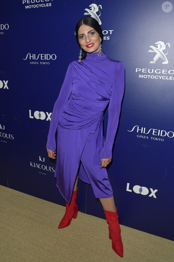 Exclusif - Sylvie Ortega Munos - Soirée de lancement "Loox" à la suite Sandra and Co lors du 72ème Festival International du Film de Cannes le 19 mai 2019. © Pierre Perusseau/Bestimage