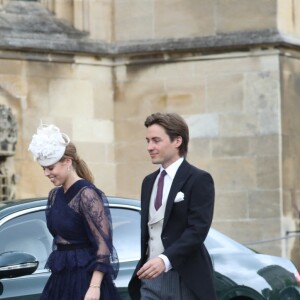 Beatrice d'York - Mariage de Lady Gabriella Windsor avec Thomas Kingston dans la chapelle Saint-Georges du château de Windsor le 18 mai 2019.