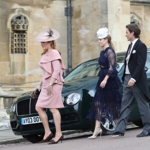 Beatrice d'York - Mariage de Lady Gabriella Windsor avec Thomas Kingston dans la chapelle Saint-Georges du château de Windsor le 18 mai 2019.