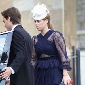 Beatrice d'York - Mariage de Lady Gabriella Windsor avec Thomas Kingston dans la chapelle Saint-Georges du château de Windsor le 18 mai 2019.