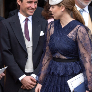 Beatrice d'York - Mariage de Lady Gabriella Windsor avec Thomas Kingston dans la chapelle Saint-Georges du château de Windsor le 18 mai 2019.