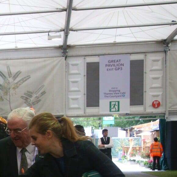 La princesse Beatrice d'York en visite au "Chelsea Flower Show 2019" à Londres, le 20 mai 2019.