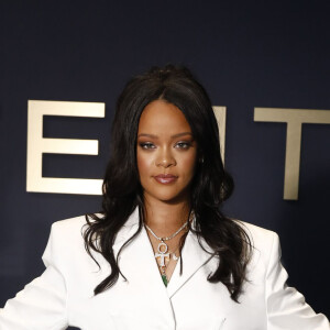 Rihanna assiste au cocktail de présentation de la première collection de "Fenty". Paris, le 22 mai 2019.