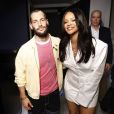 Simon Porte Jacquemus et Rihanna assistent au cocktail de présentation de la première collection de "Fenty". Paris, le 22 mai 2019.