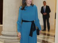 Letizia d'Espagne ressort sa combi-pantalon Zara devant des femmes d'exception