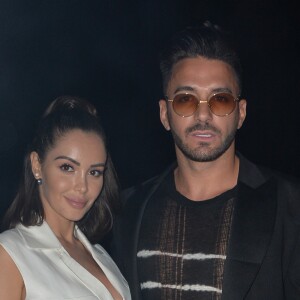 Nabilla Benattia (enceinte) et son mari Thomas Vergara au photocall de l'after party "Magnum x Rita Ora" sur la plage privée Magnum lors du 72ème Festival International du Film de Cannes, France,le 16 mai 2019. © Veeren/Bestimage