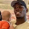 Paul Pogba avec sa maman Yeo Moriba, sa compagne Maria Salaues et leur fils à la mosquée Cheikh Zayed, à Dubaï. Instagram le 25 mai 2019.