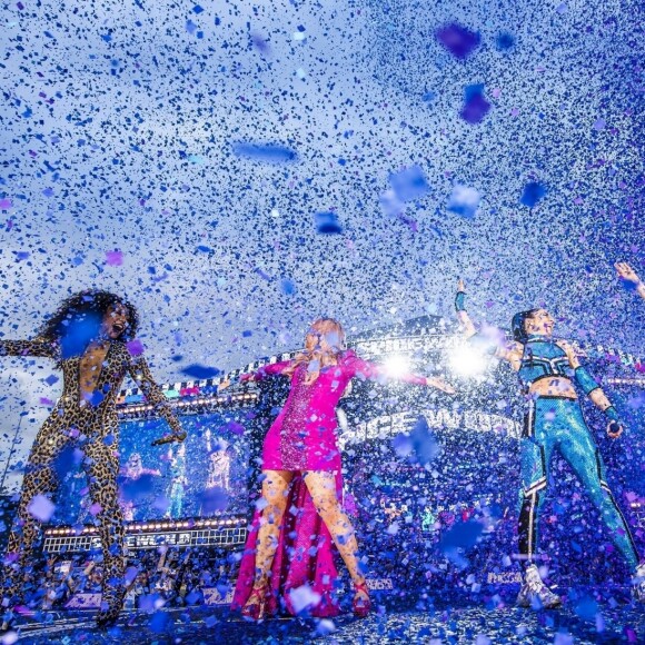 Les Spice Girls en concert à Dublin à l'occasion du Spice World Tour, le 24 mai 2019.  The Spice Girls performing live in Dublin at the opening night of their Spice World Tour! on May 24, 2019.24/05/2019 - Dublin