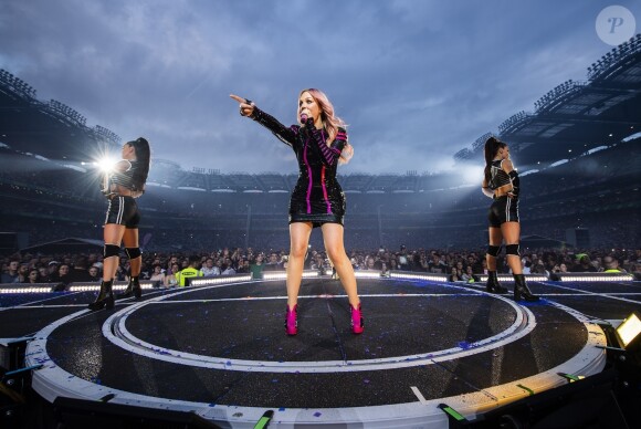 Les Spice Girls en concert à Dublin à l'occasion du Spice World Tour, le 24 mai 2019.