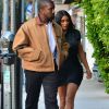 Exclusif - Kim Kardashian et Kanye West sont allés dîner au restaurant "Giorgio Baldi" à Los Angeles, le 23 mai 2019.