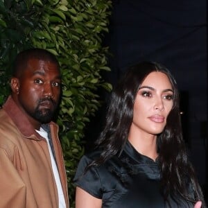 Exclusif - Kim Kardashian et Kanye West sont allés dîner au restaurant "Giorgio Baldi" à Los Angeles, le 23 mai 2019.