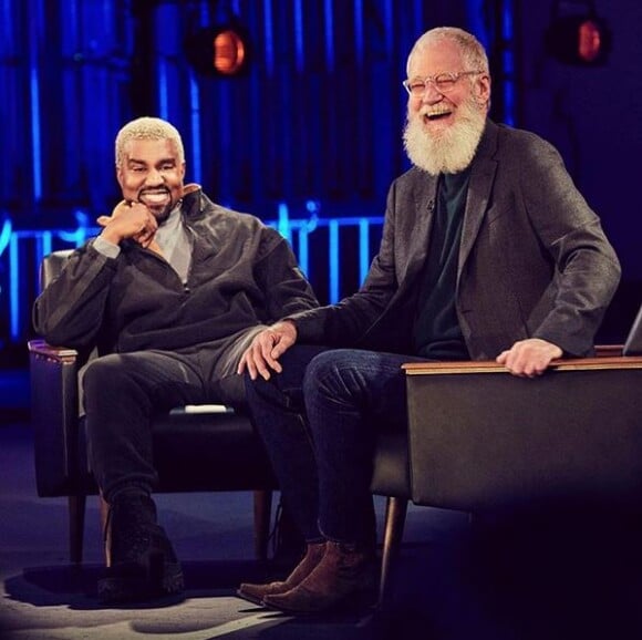 Kanye West et David Letterman dans "My Next Guest", disponible sur Netflix à partir de vendredi 31 mai 2019.