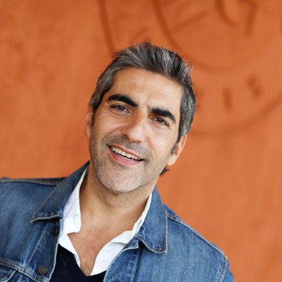 Ary Abittan - Les célébrités dans le village des Internationaux de France de Tennis de Roland Garros 2019 à Paris. Le 29 mai 2019 © Jacovides - Moreau / Bestimage