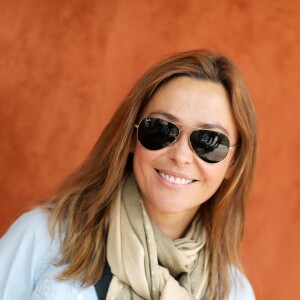 Sandrine Quétier - Les célébrités dans le village des Internationaux de France de Tennis de Roland Garros 2019 à Paris. Le 29 mai 2019 © Jacovides - Moreau / Bestimage