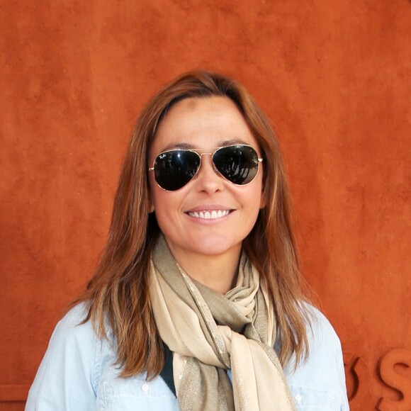 Sandrine Quétier - Les célébrités dans le village des Internationaux de France de Tennis de Roland Garros 2019 à Paris. Le 29 mai 2019 © Jacovides - Moreau / Bestimage