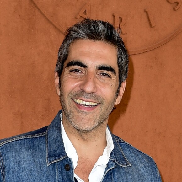 Ary Abittan - Les célébrités dans le village des Internationaux de France de Tennis de Roland Garros 2019 à Paris. Le 29 mai 2019