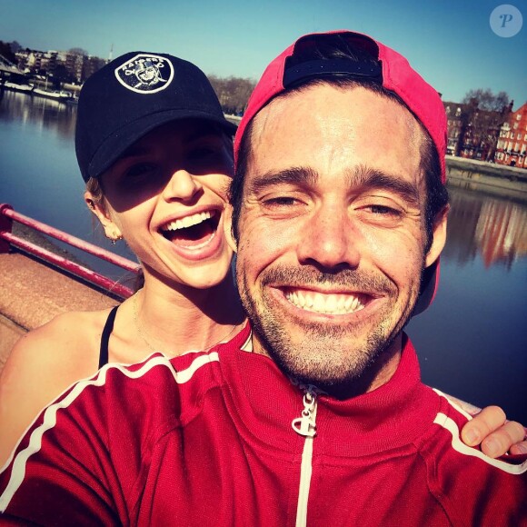 Spencer Matthews, beau-frère de Pippa Middleton, et sa femme Vogue Williams, photo Instagram du 24 mars 2019