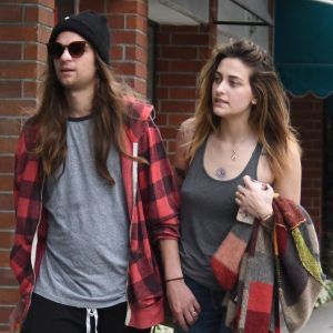 Exclusif - Paris Jackson et son compagnon Gabriel Glen se rendent chez le dentiste dans le quartier de Beverly Hills à Los Angeles, le 23 mai 2019.