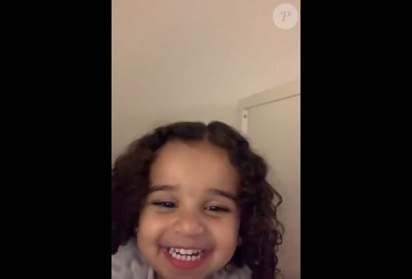 Dream Kardashian adresse un message vidéo à son papa le 30 mai 2019.