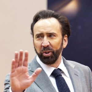 Nicolas Cage en conférence de presse lors du 3ème Festival International du Film de Macao, le 8 décembre 2018. © Future-Image via Zuma Press/Bestimage