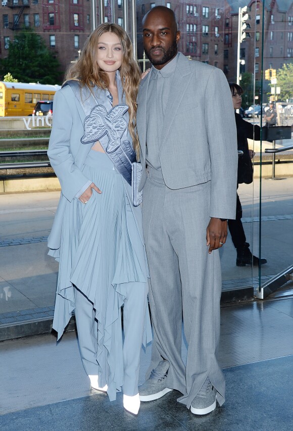Gigi Hadid et Virgil Abloh assistent aux CFDA Fashion Awards 2019 à New York, le 3 juin 2019.