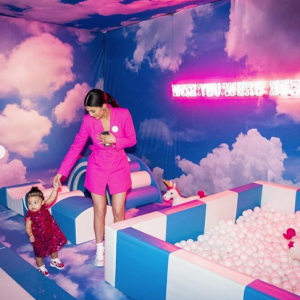 Kylie Jenner et sa fille Stormi sur Instagram.