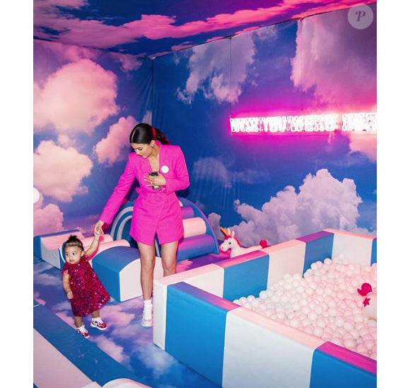 Kylie Jenner et sa fille Stormi sur Instagram.